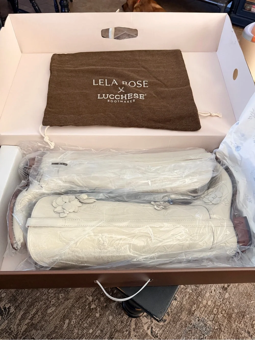 BRAND NEW Lucchese x Lela Rose Priscilla Boots